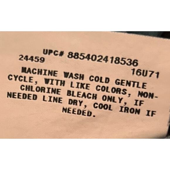 ABstudio Women's Blue Black Splashed Cap Sleeve Blouse Size‎ L - Picture 5 of 5